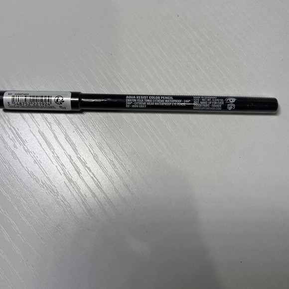 Make Up For Ever Other - Make Up For Ever Aqua Resist Color Pencil 02 Iron Gray Waterproof Eyeliner 24H